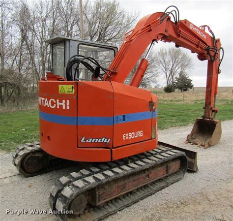 1996 hitachi ex50urg mini excavator|Hitachi EX50URG mini excavator (AB) .